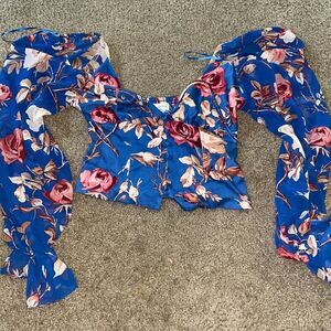 Urban outfitters floral blouse